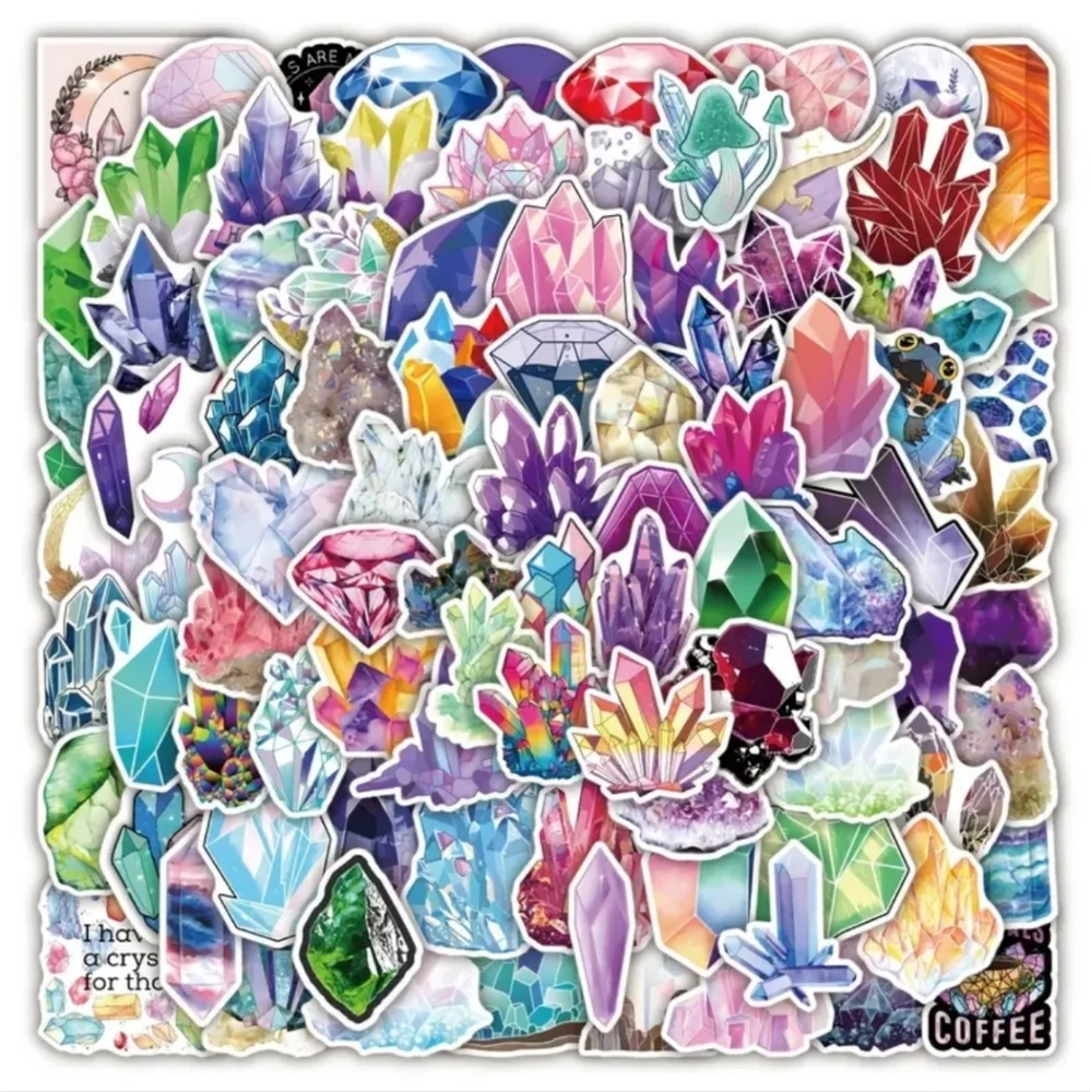 Crystal Stickers - Assorted 50 Pack - Picture 7 of 11